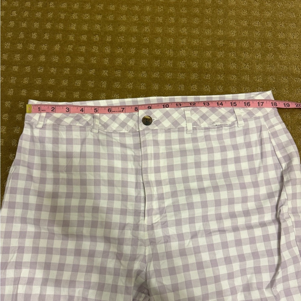 Old Navy Lavender Plaid Pants - Picture 5 of 6